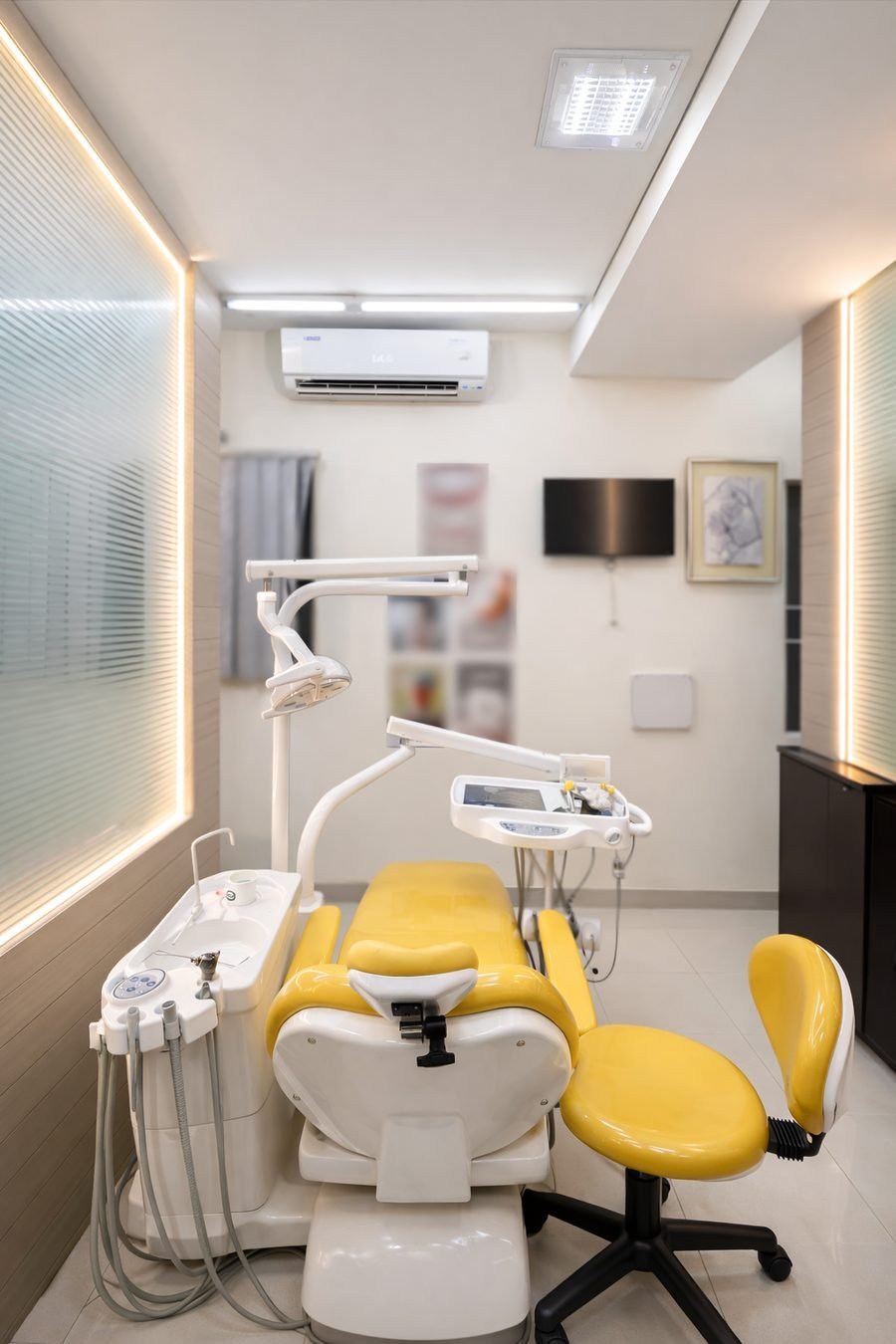 Treatment room at BLR Smiles, Indiranagar
